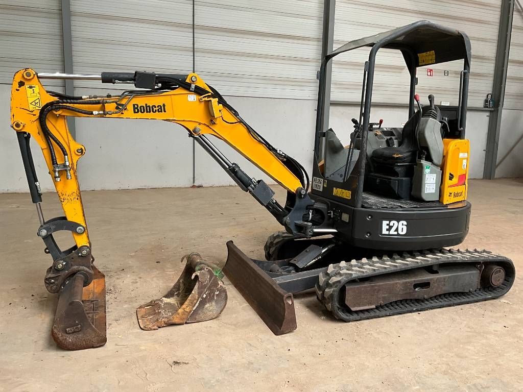 Bobcat E26 Mini kotrógép 13 750 EUR