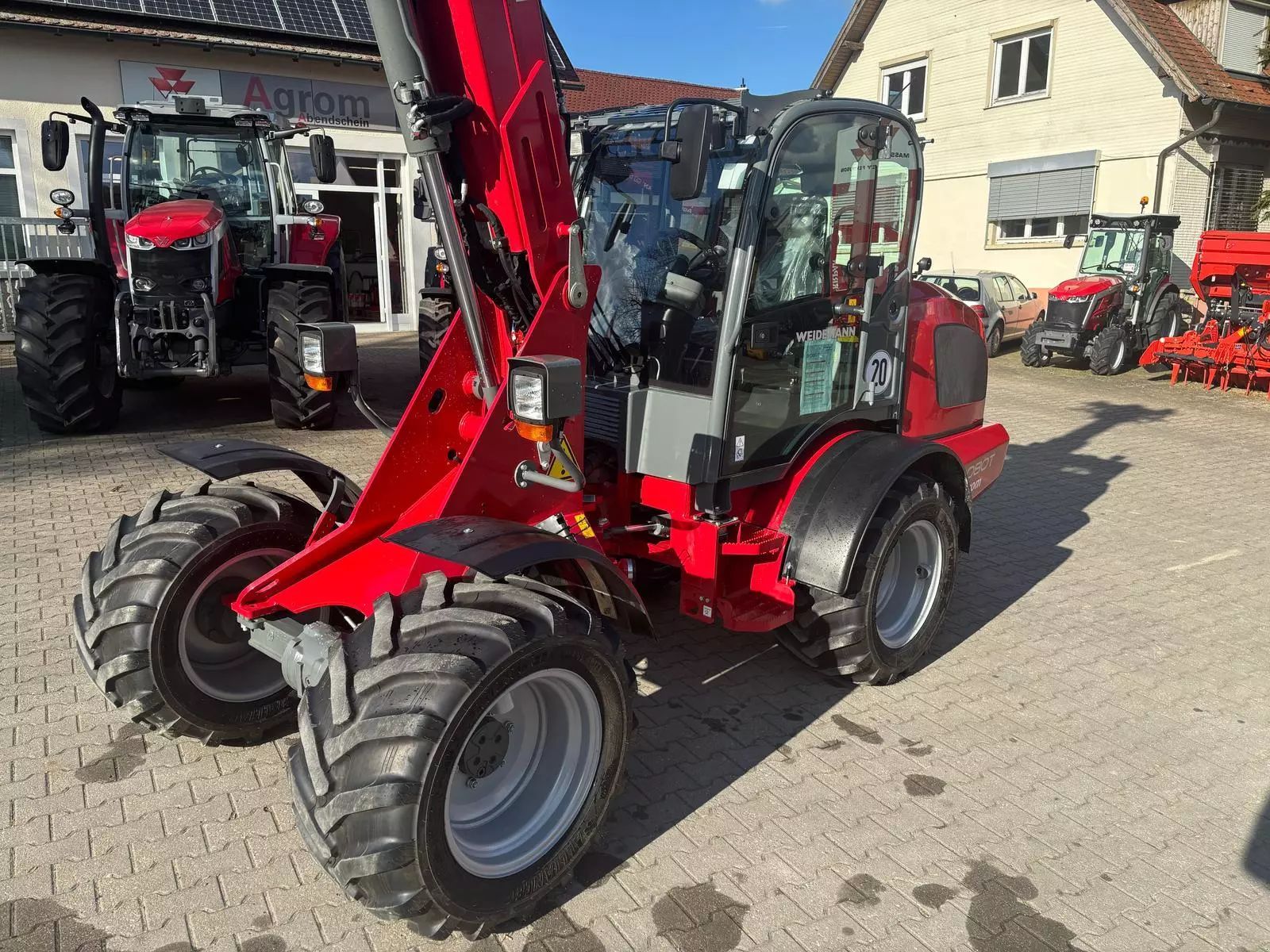 E-FARM: Weidemann 3080t - Teleskoplader - id AN1D57B - 72.269 € - Baujahr: 2023 - Abgelesene Motorstunden: 103,Motorleistung (PS): 75,Deutschland