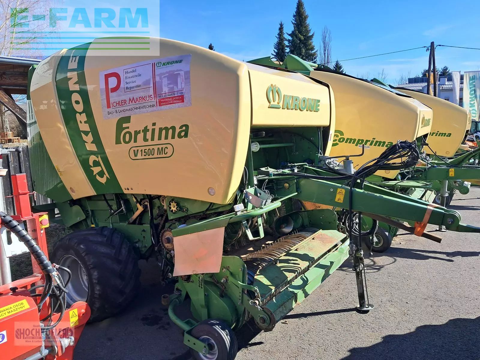 Krone Fortima V 1500 MC Πρέσσα 18.230 €