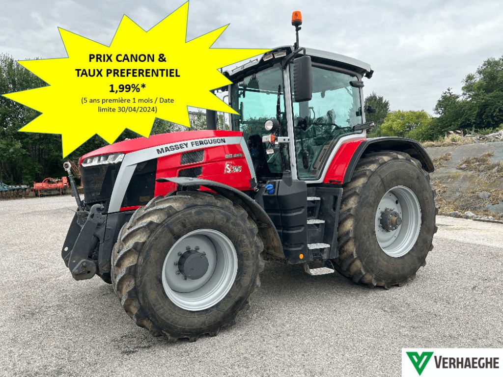 Massey Ferguson 8S.265 tractor €110,000