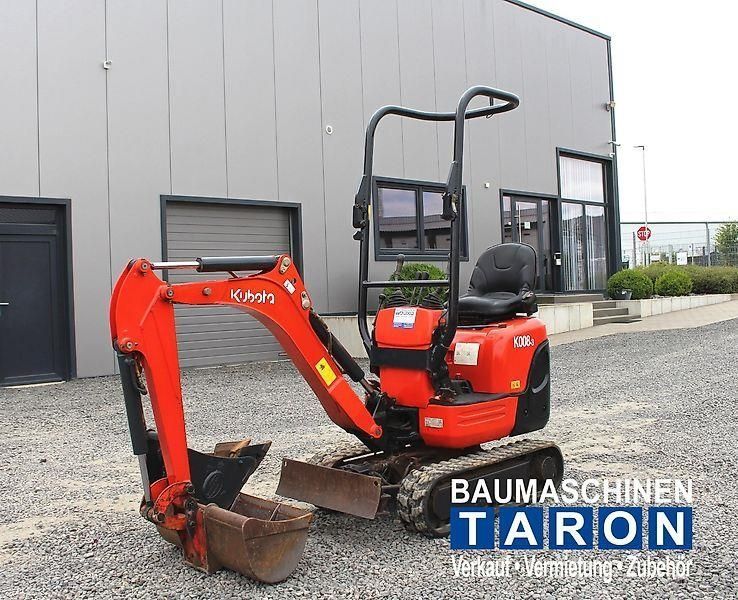 Kubota K008-3 Mini excavator 11.500 EUR