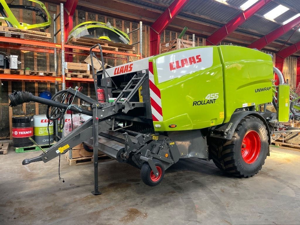 E-FARM: Claas Rollant 455 RC Uniwrap - Empacadora - id IK9XL4T - 38.212 € - Año: 2020 - Las balas producidas: 28.000,Dinamarca