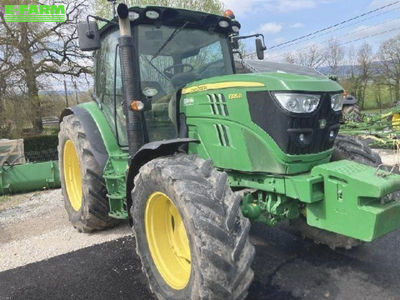 E-FARM: John Deere 6125 R - Τρακτέρ - id SQ99H6G - 46.000 € - Χρονία: 2015 - Μετρητής ωρών: 6.750,Ισχύς κινητήρα: 125,Γαλλία