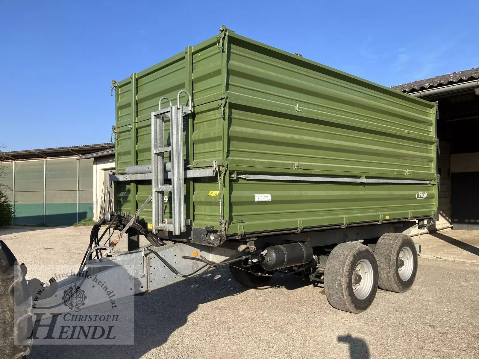 E-FARM: Fliegl tdk 130 fox - Pótkocsi billencs - id RWNQNKF - 17 876 EUR - Gyártási év: 2013 - Ausztria