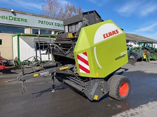 E-FARM: Claas Variant 370 - Presse à balles - id W4RDVXT - 16 500 € - Année: 2012 - Balles produites: 11 862,France