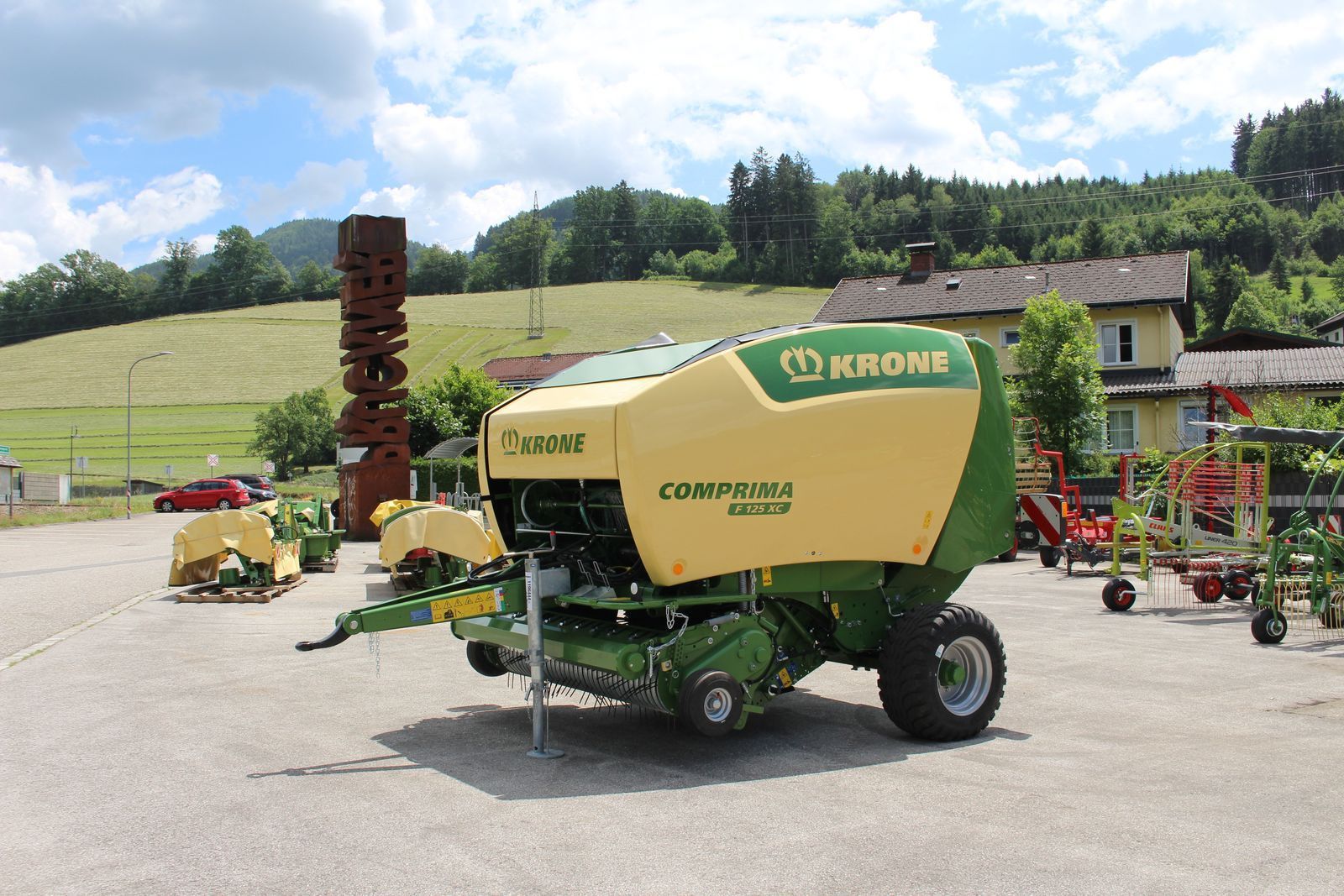 Krone Comprima F 125 XC Balownica