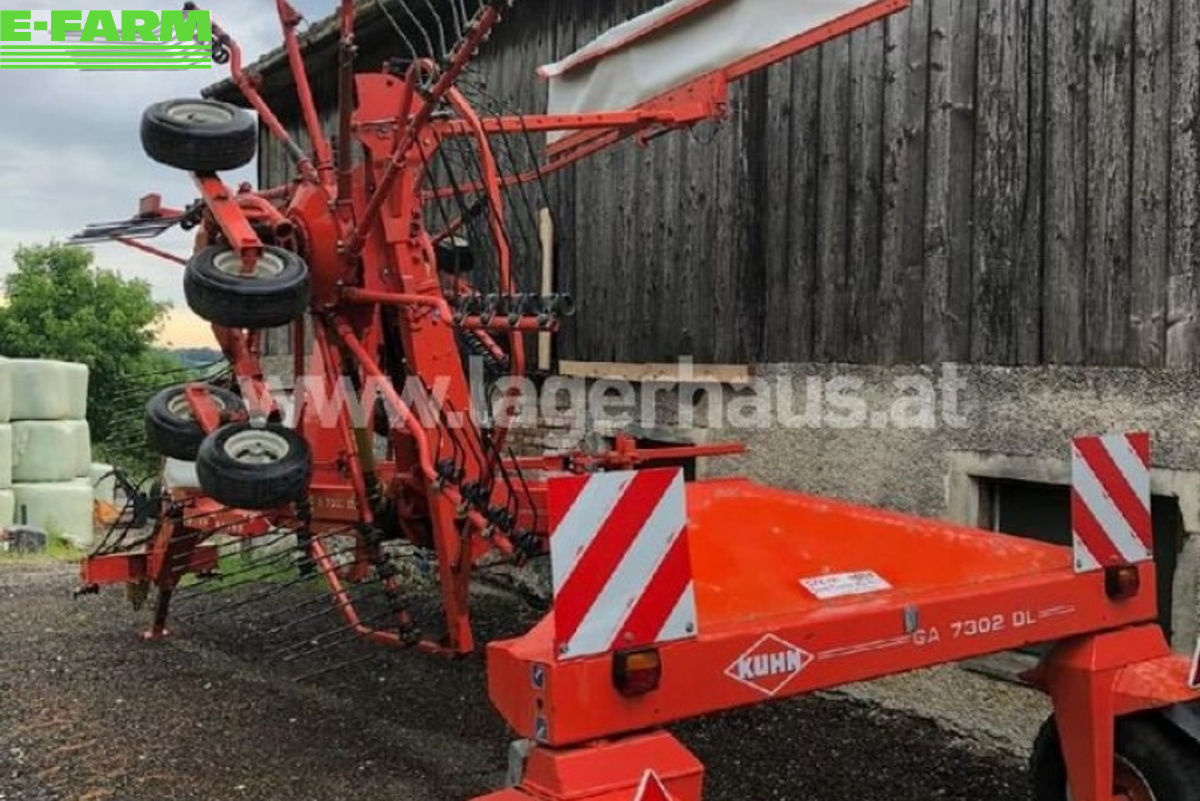 Kuhn GA 7302 DL windrower €10,000