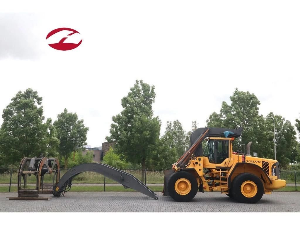 VOLVO l180 f hl | high-lift | log stacker | holz grapple Pala gommata 35.500 €