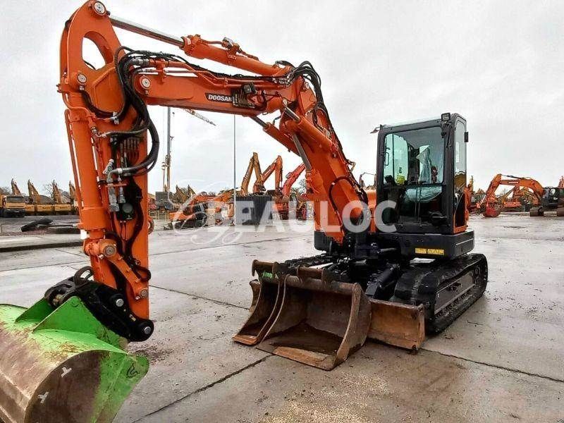 Doosan dx85r Ερπυστριοφόρος εκσκαφέας 75.000 €