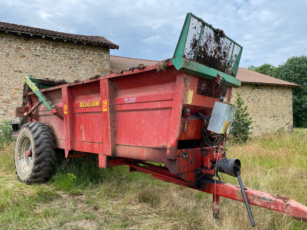 Deguillaume 80 hvd manure_compost_spreader €9,500