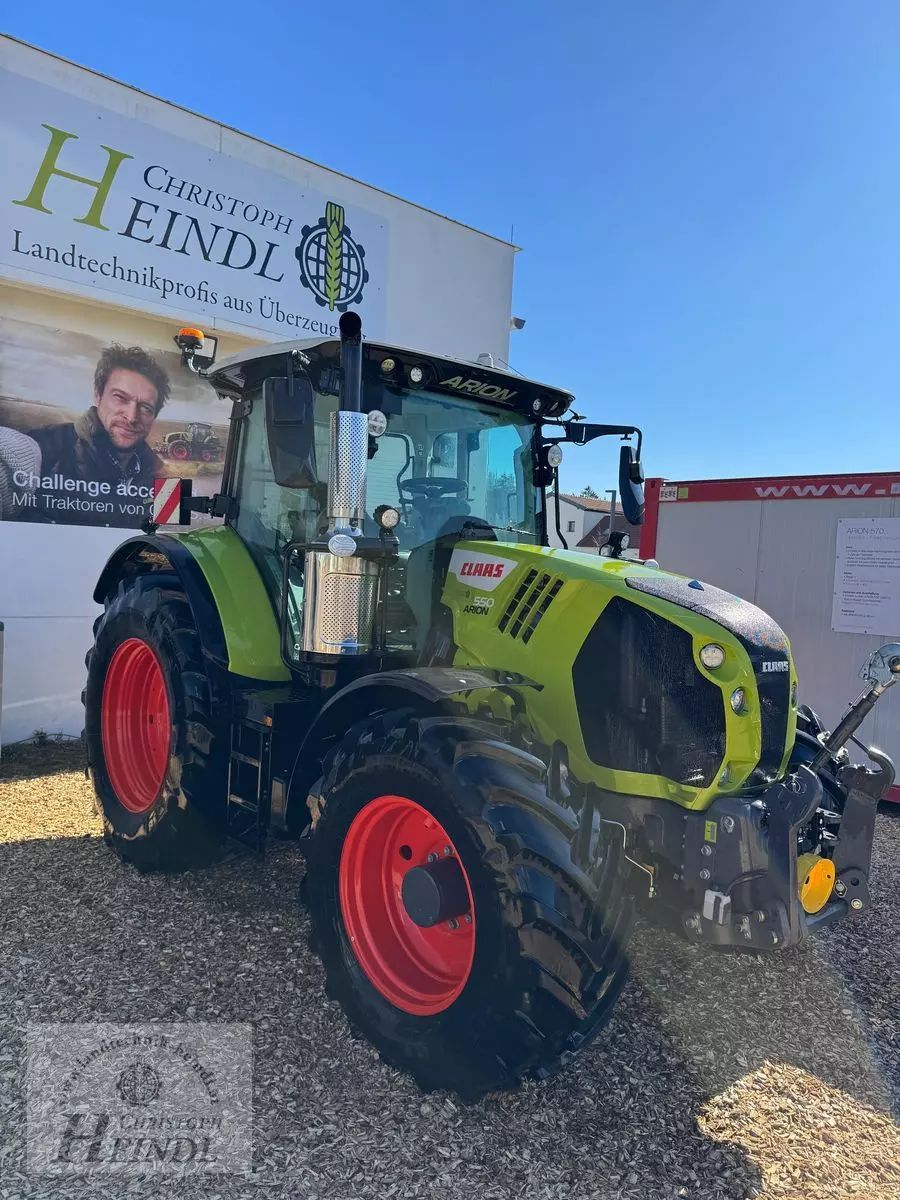 E-FARM: Claas Arion 550 CMATIC CEBIS - Tractor - id FKQZNAU - €134,000 - Year of construction: 2023 - Engine hours: 550,Engine power (HP): 155,Austria