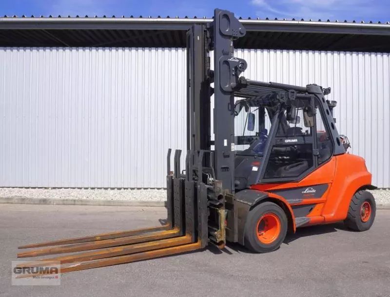 E-FARM: Linde h 80 t/900 evo 396-03 - Мотокар - id 4QBQF3X - 42 500 € - Година на построяване: 2020 - Работни часове на двигателя: 9078,Германия