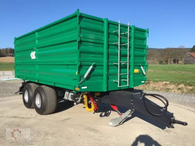 E-FARM: MS 16t druckluft led 40km/h hydr. stützfuß tandem - Kipper - id ANXESTJ - Baujahr: 2025 - Deutschland