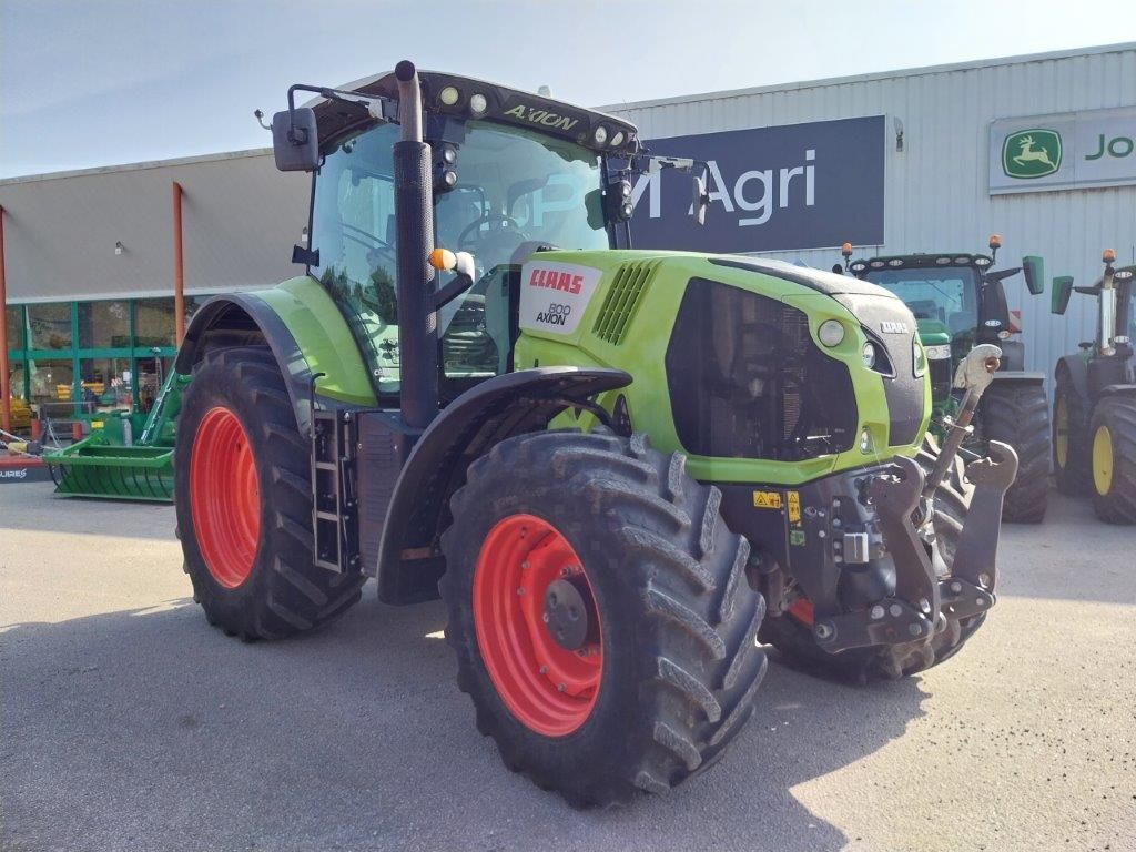 E-FARM: Claas Axion 800 - Tractor - id PFQSVZB - €59,000 - Year of construction: 2016 - Engine hours: 4,700,Engine power (HP): 195,France