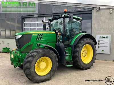 E-FARM: John Deere 6175 R - Tractor - id 8SH99QK - €75,546 - Year of construction: 2015 - Engine hours: 6,480,Engine power (HP): 175,Germany