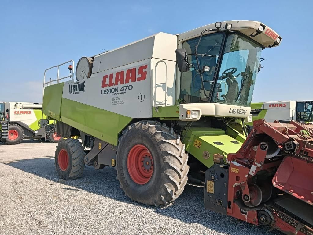 E-FARM: Claas Lexion 470 - Combină de recoltat - id DV3YNTR - 31.000 EUR - Anul: 2002 - Citeste ore: 6.258,Italia