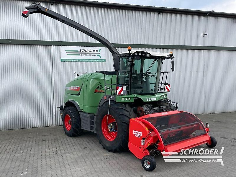 E-FARM: Fendt Katana 85 - Feldhäcksler (selbstfahrend) - id GCUHSX1 - 108.885 € - Baujahr: 2015 - Abgelesene Motorstunden: 4.069,Motorleistung (PS): 847,Deutschland