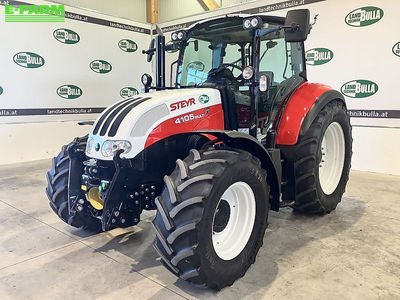 E-FARM: Steyr Multi 4105 - Tractor - id GBV7LIC - €55,575 - Year of construction: 2014 - Engine hours: 3,160,Engine power (HP): 107,Austria