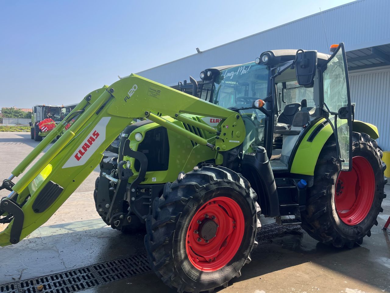 E-FARM: Claas Arion 450 CIS+ - Tracteur - id 3BQMUVU - 94 000 € - Année: 2024 - Lecture du nombre d'heure: 827,Puissance du moteur (chevaux): 135,France