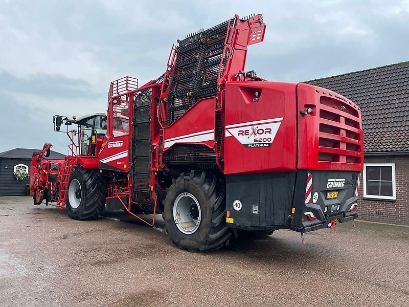 Grimme rexor 6200 platium Equipo de recolección de remolacha