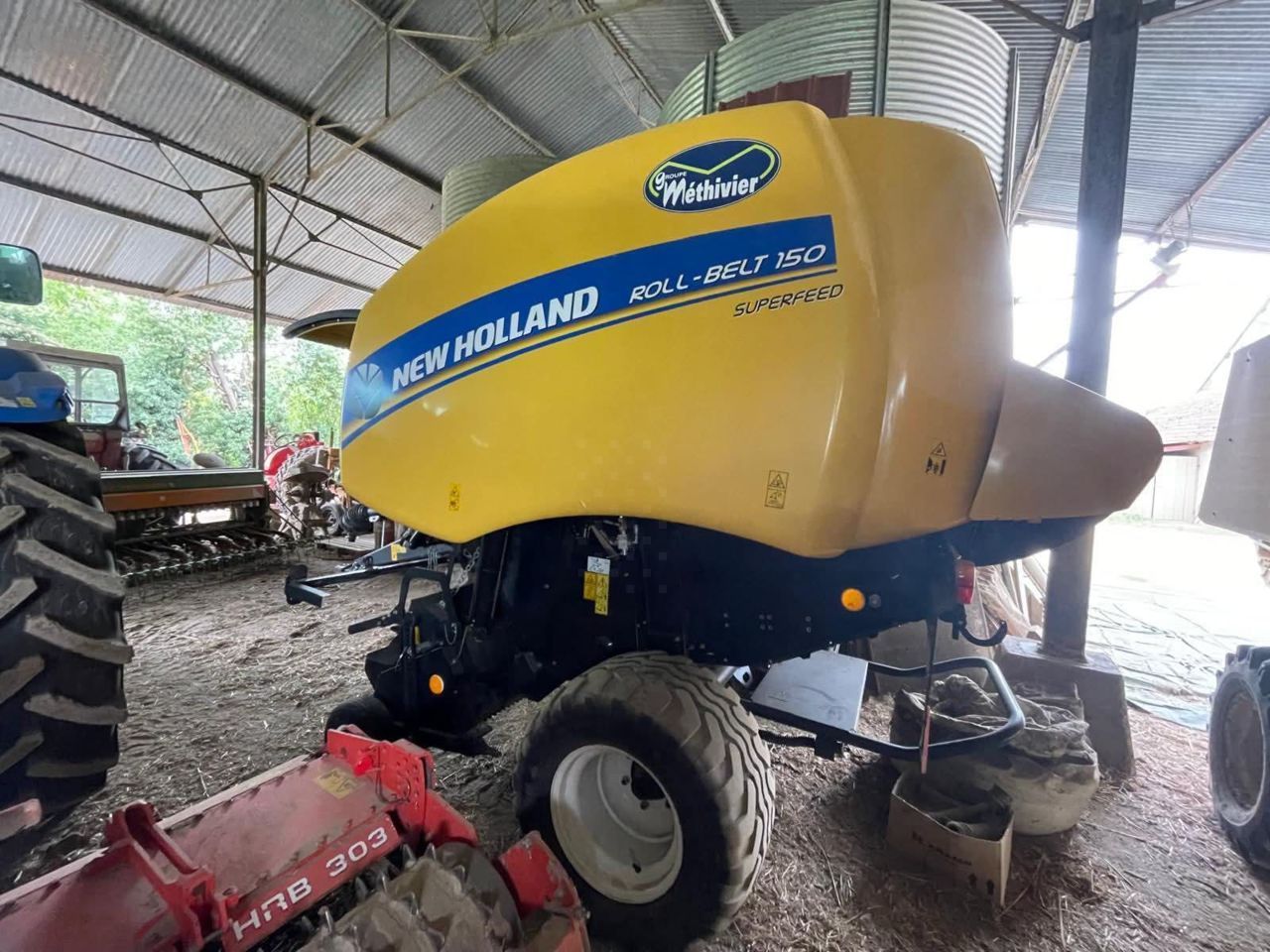 New Holland Roll-Belt 180 Superfeed Πρέσσα 20.000 €