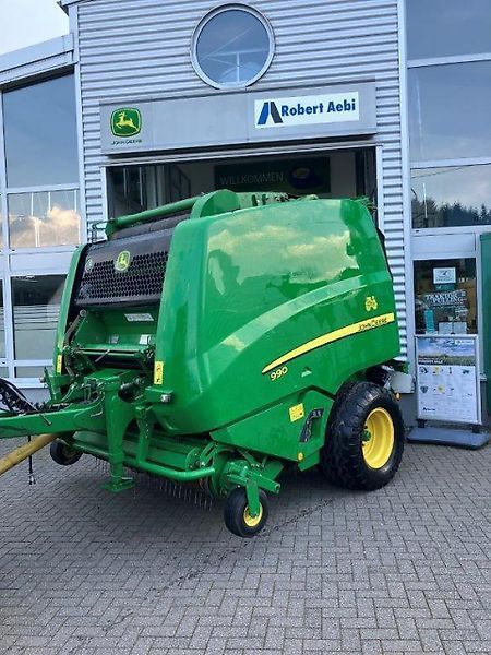 E-FARM: John Deere 990 Premium - Baler - id 73SE339 - €24,000 - Year of construction: 2012 - Germany