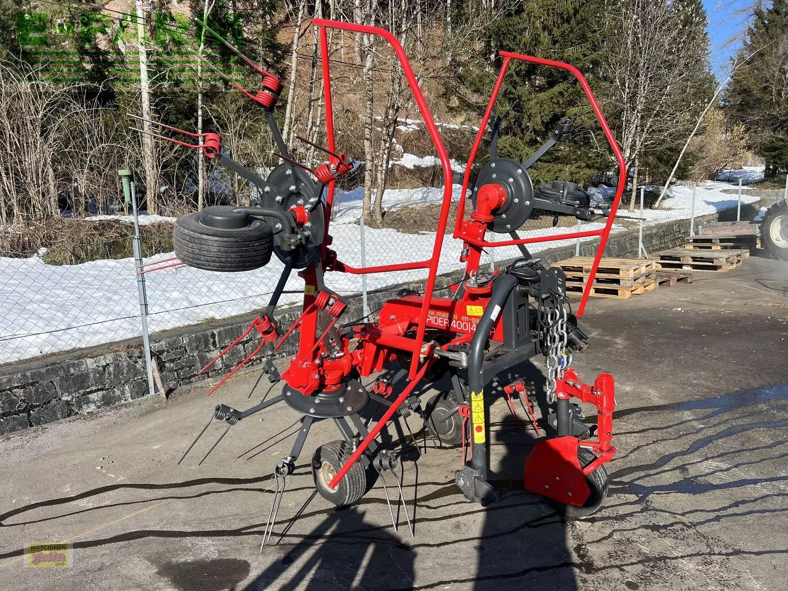 SIP sip spider 400/4 alp mit schwenkbock Tedder 5478 €