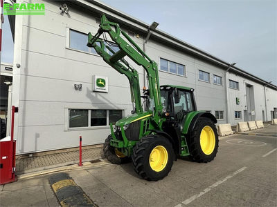 E-FARM: John Deere 6120M - Tractor - id VF27SPX - €74,314 - Year of construction: 2023 - Engine hours: 2,830,Engine power (HP): 131,United Kingdom