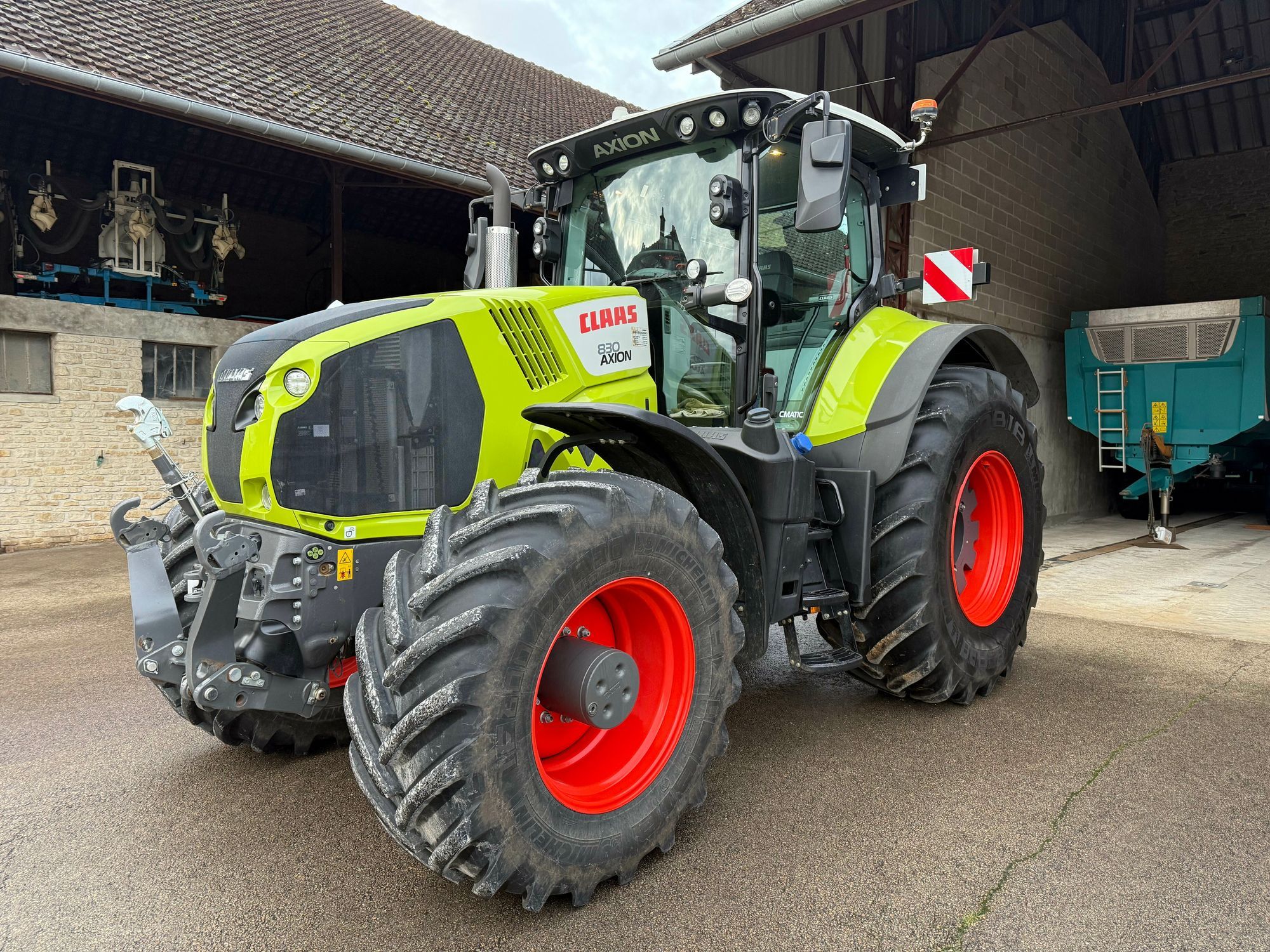 E-FARM: Claas Axion 830 CMATIC - Τρακτέρ - id RNRUGFC - 135.000 € - Χρονία: 2020 - Μετρητής ωρών: 1.650,Ισχύς κινητήρα: 196,Γαλλία