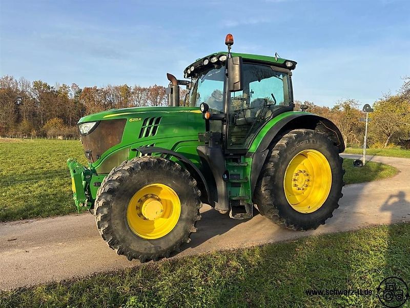 E-FARM: John Deere 6195 R - Tractor - id SZH3PLP - €54,900 - Year of construction: 2015 - Engine hours: 9,865,Engine power (HP): 194,Germany