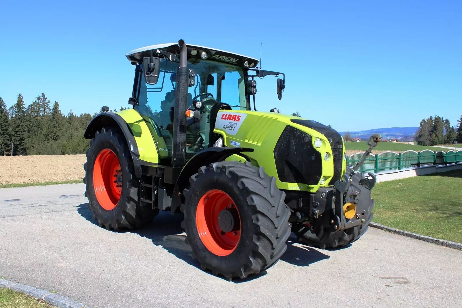 E-FARM: Claas Arion 650 CMATIC - Tractor - id FVXNC1T - €60,417 - Year of construction: 2016 - Engine hours: 5,650,Engine power (HP): 184,Austria