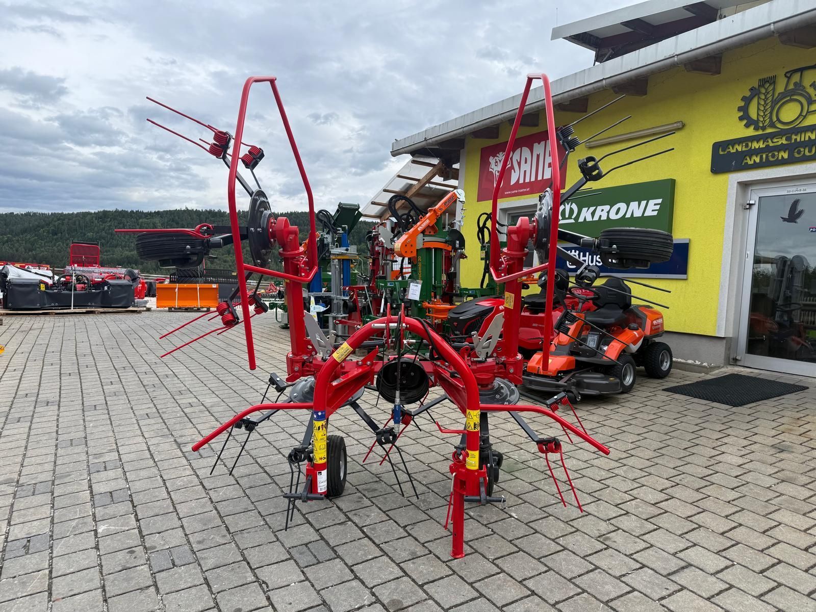 SIP spider 400/4 alp Karuzelowy przetrząsacz do siana 5825 €