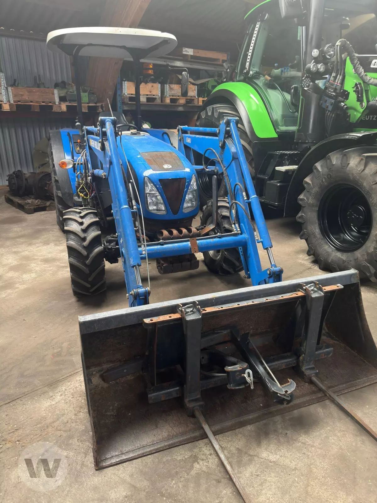 E-FARM: New Holland TD3.50 - Traktor - id ADT5HWY - 19.850 € - Baujahr: 2015 - Abgelesene Motorstunden: 512,Deutschland
