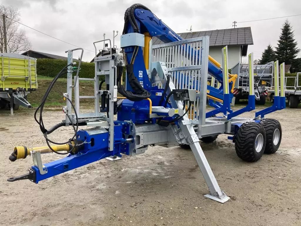 E-FARM: Binderberger rw 8 alpin rückewagen - Forstanhänger - id JUKUYJI - 30.750 € - Österreich