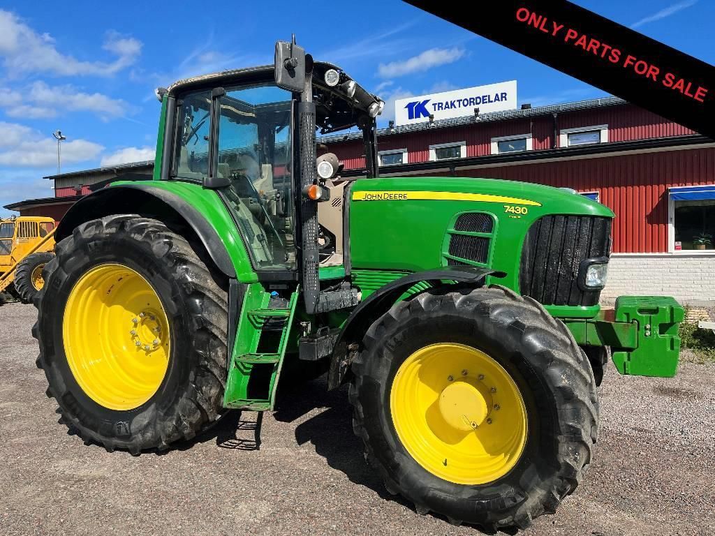 E-FARM: John Deere 7430 Premium - Tractor - id YRQZZYG - Year of construction: 2008 - Sweden