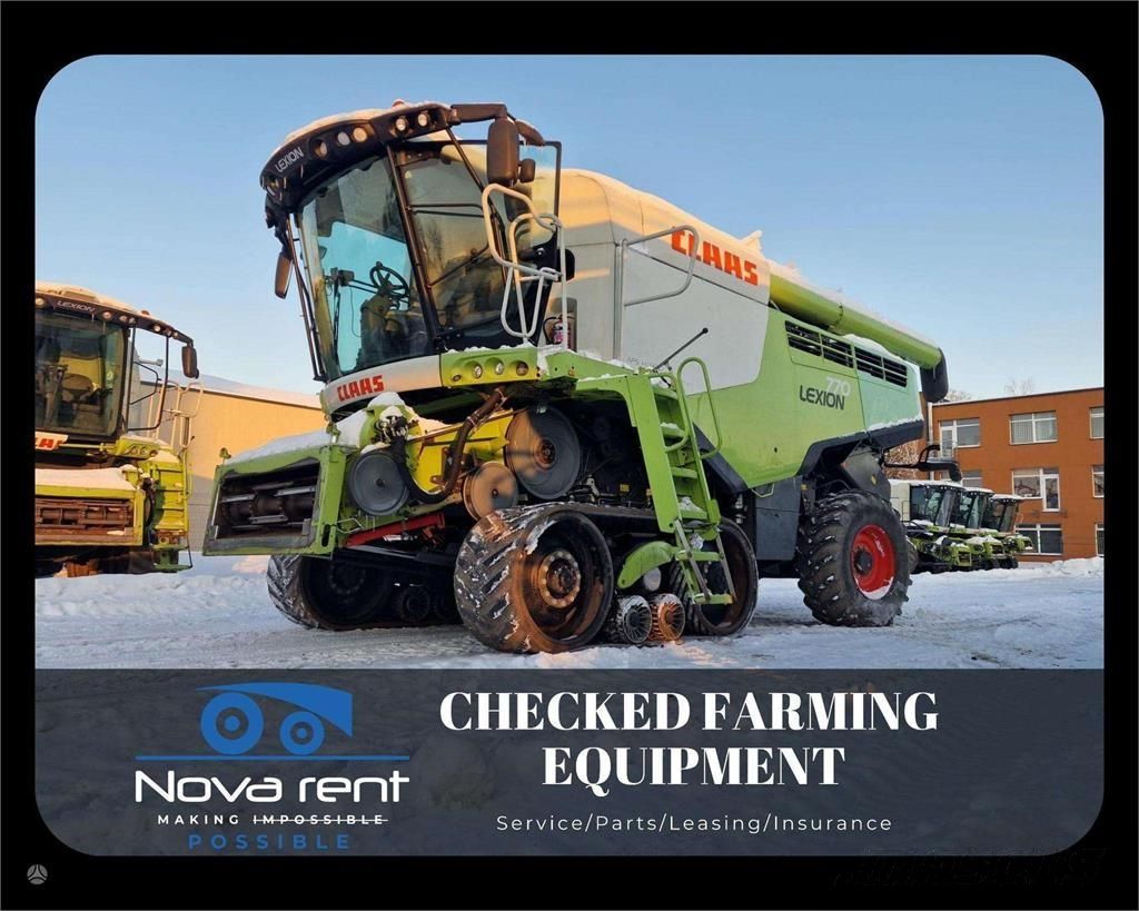 Claas Lexion 770 Terra Trac Combine harvester €115,000