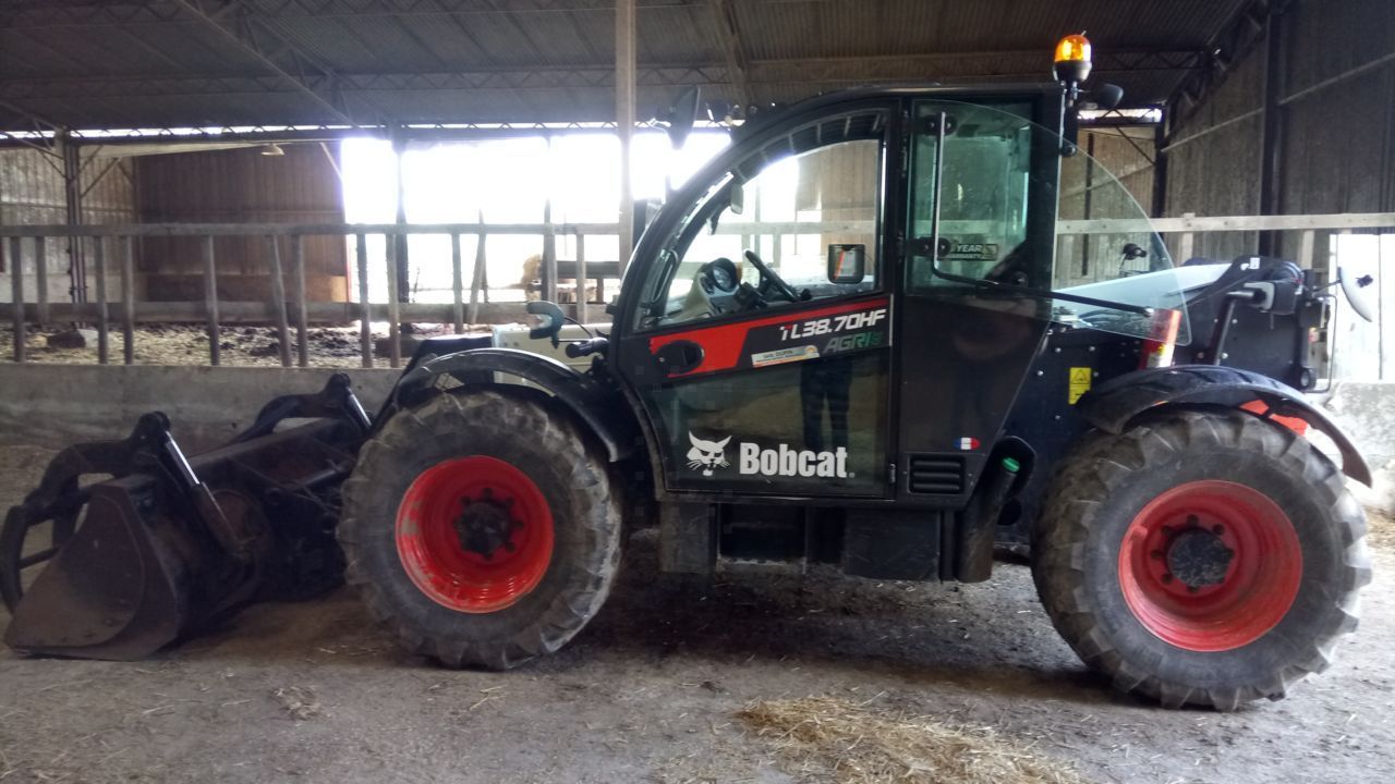 E-FARM: Bobcat tl38.70hf agri - Chargeur télescopique  - id JJ2NDBR - 58 000 € - Année: 2019 - Lecture du nombre d'heure: 2 700,Puissance du moteur (chevaux): 130,France