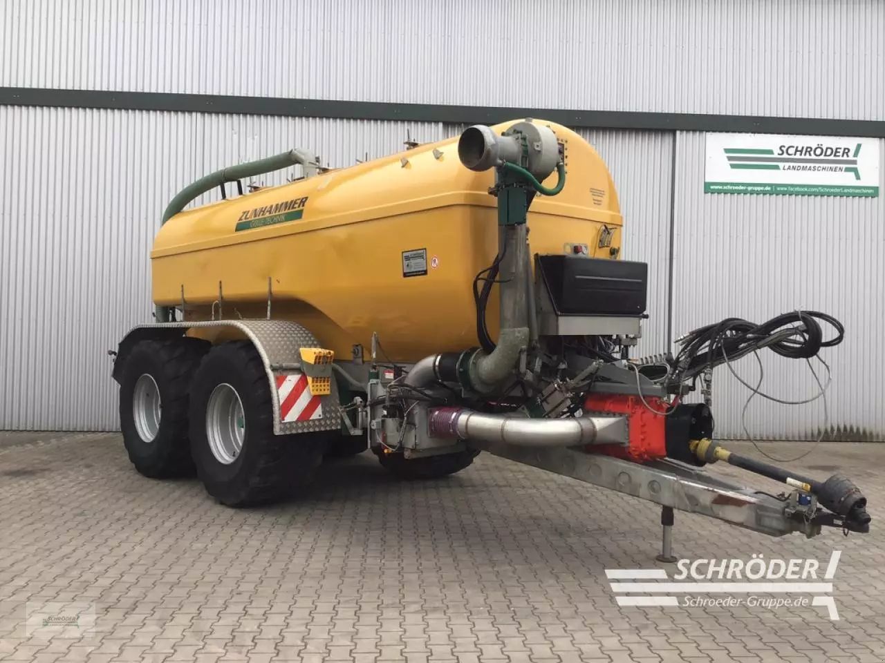 E-FARM: ZUNHAMMER ske 18.5 pu - Self propelled liquid manure spreader - id 4FRXSF8 - €44,850 - Year of construction: 2018 - Germany