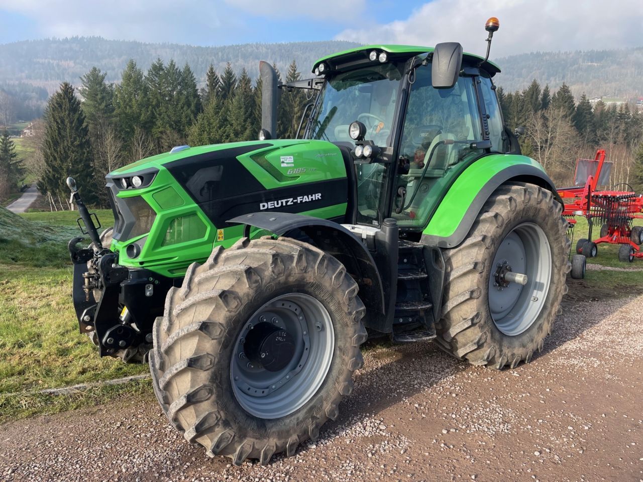 E-FARM: Deutz-Fahr Agrotron 6185 TTV - Tractor - id 7EG6DNL - €86,500 - Year of construction: 2019 - Engine hours: 3,700,Engine power (HP): 180,France