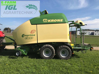 E-FARM: Krone Comprima CF 155 XC X-treme - Baler - id L7TDKKW - €32,000 - Year of construction: 2017 - Germany