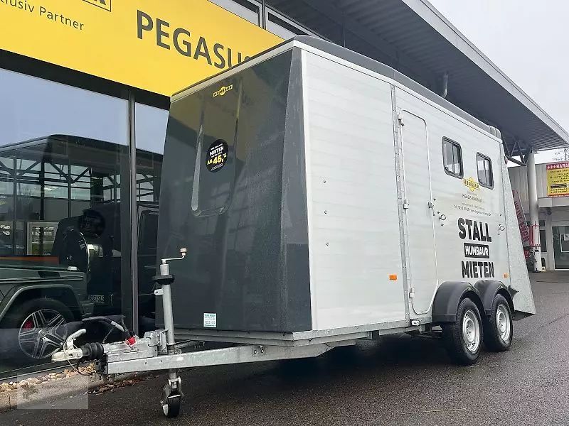 E-FARM: Humbaur notos plus 2 pferdeanhännger 3t alu 1. hand - Trailer - id HTW4IVA - €12,604 - Year of construction: 2019 - Germany