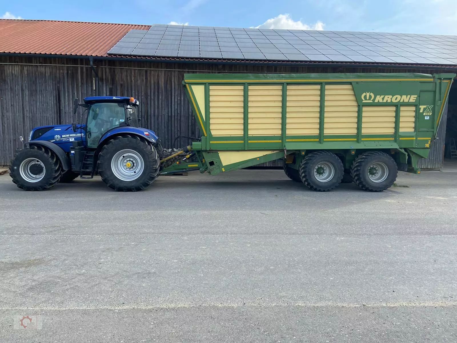 E-FARM: Krone TX 460 - Transport du fourrage - id IYWVCZZ - 40 840 € - Année: 2012 - Allemagne