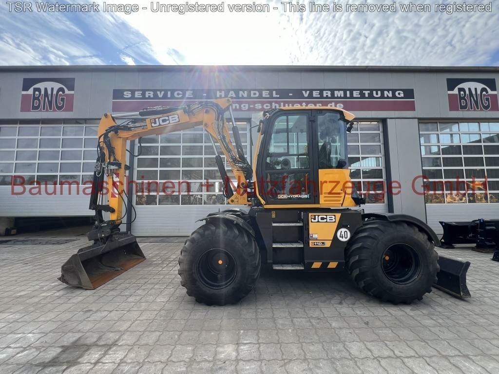 JCB hydradig 110w -gebraucht- Excavadora de ruedas 110.000 €