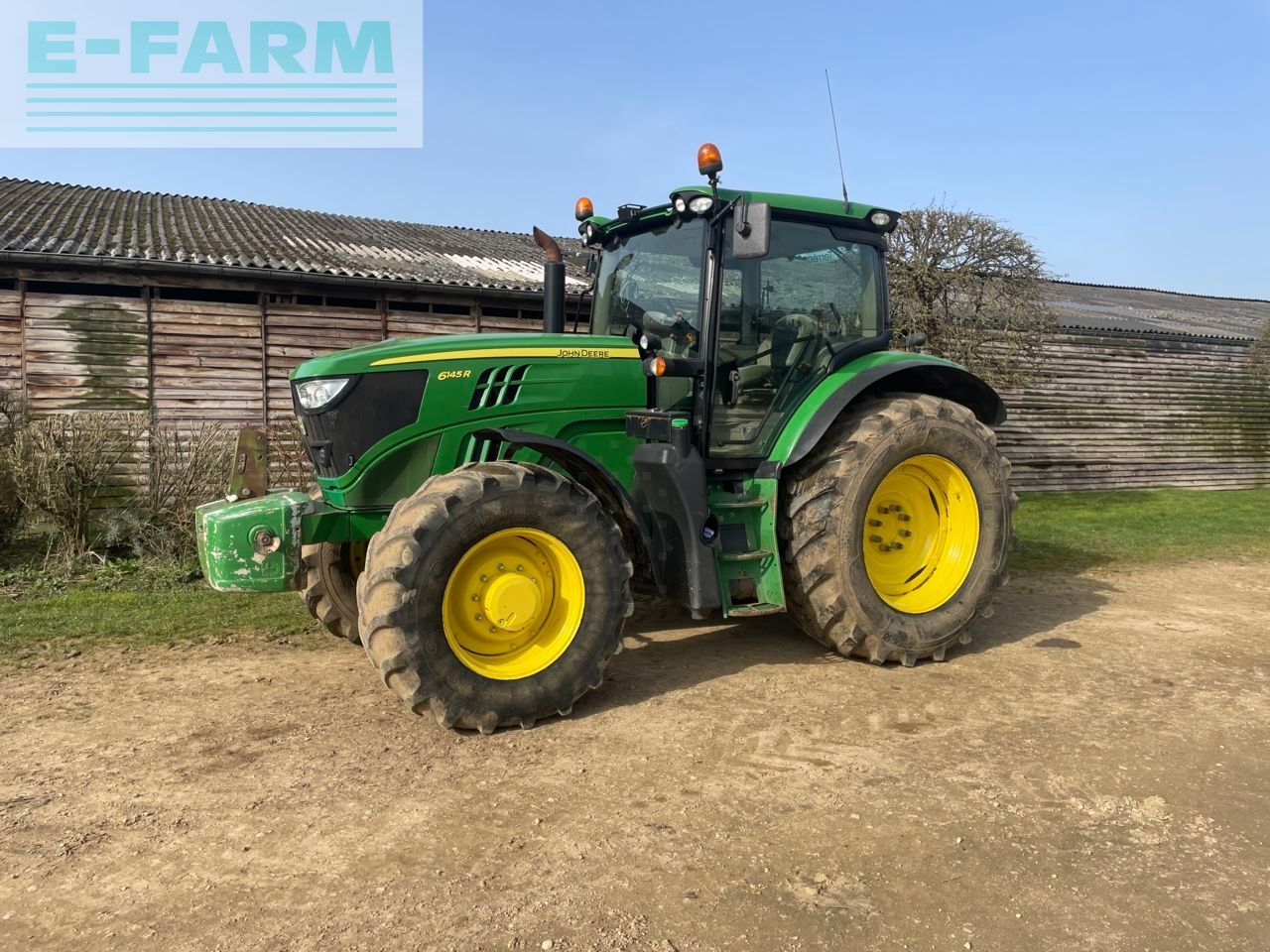 John Deere 6145 R Tractor €58,000