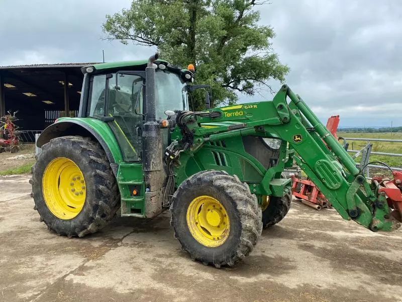 E-FARM: John Deere 6130 M - Tractor - id 4X2QXZQ - Año: 2020 - Horas: 4500,Potencia del motor: 130,Francia