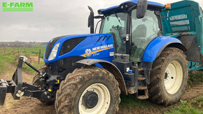 E-FARM: New Holland T7.190 - Tractor - id XJAKUVG - €80,000 - Year of construction: 2018 - Engine hours: 3,606,Engine power (HP): 165,France