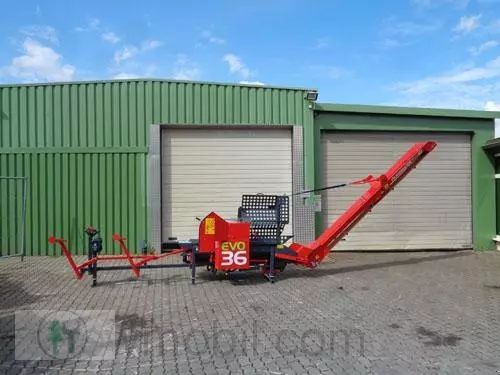 Other sägemaschine spaltmaschine pilkemaster evo36bs mit benzinmotor stammheber und standgestell brennholzautomat Saw and splitter €11,176