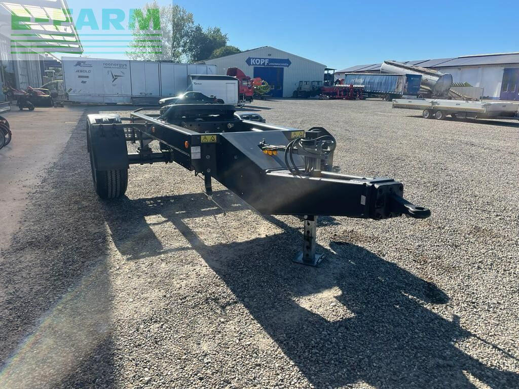 E-FARM: Fliegl dolly-1-achse, 12 t, schwarz lackiert - Remolque - id IAIAAQH - 12.900 € - Alemania