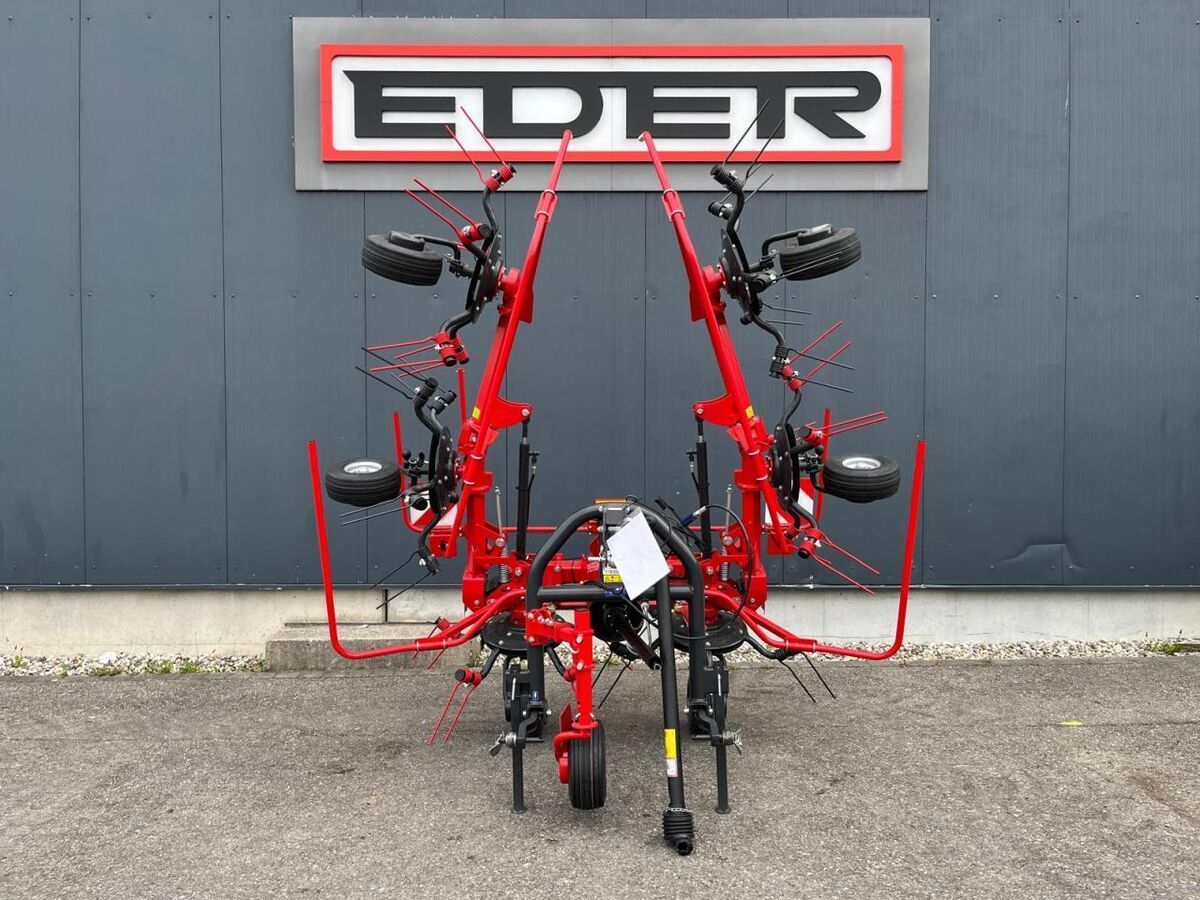 E-FARM: SIP spider 600/6 alp - Karuzelowy przetrząsacz do siana - id 4ZAPKSB - 8656 € - Rok produkcji: 2022 - Niemcy