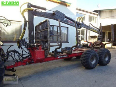 E-FARM: FARMI trac mpv 12 - 4wd + 5266 kran - Forestry trailer - id RRSWMMZ - €39,000 - Year of construction: 2009 - Austria